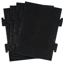 Microwave Charcoal Filter Replacement 4 Pack for Whirlpool KitchenAid OvertheRange Models KMLS311HBL KMLS311HBS KMLS311HSS Odor Neutralizing