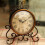 Retro Iron Table Clock for Home Decoration 5