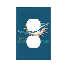 Dolphins Switching Lights Single Leather Roman Frame Switch Panel Wall Panel Single Double/Pull Light Switch
