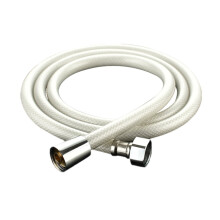 1.5m PVC Heater Connection Tube Bathroom Shower Hose Thicken Sprayer Hose (White)