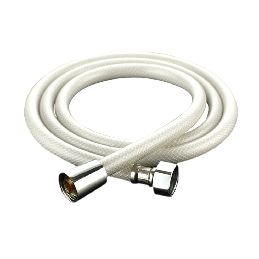 1.5M Pvc Heater Connection Tube Bathroom Shower Hose Thicken Sprayer Hose (White) 9110895185568