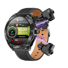 moobody T95 2-in-1 Smart Watch with Earbuds, 1.52" Full Screen, IP67 Waterproof, BT Call, Fitness Tracker, Notifications, Remote Camera, Android iOS