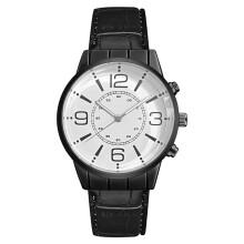 CHOII Clearance Sale Men's Digital Watch with Belt, Minimalist Quartz Watch Compatible with Daily Work Wear, White