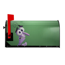 Inside Out Magnetic Mailbox Cover Garden Yard Home Decor For Outside, Decorative Outdoor Post Letter Box Wrap Decor Mail Wraps, 25.5x21 In
