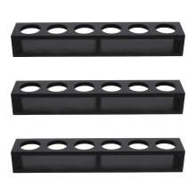 Cup Holder Portable Drink Carrier Set of 3 Acrylic Wooden Tray Whiskey Hook Organizer Storage Rack Kitchen Cabinet Wine