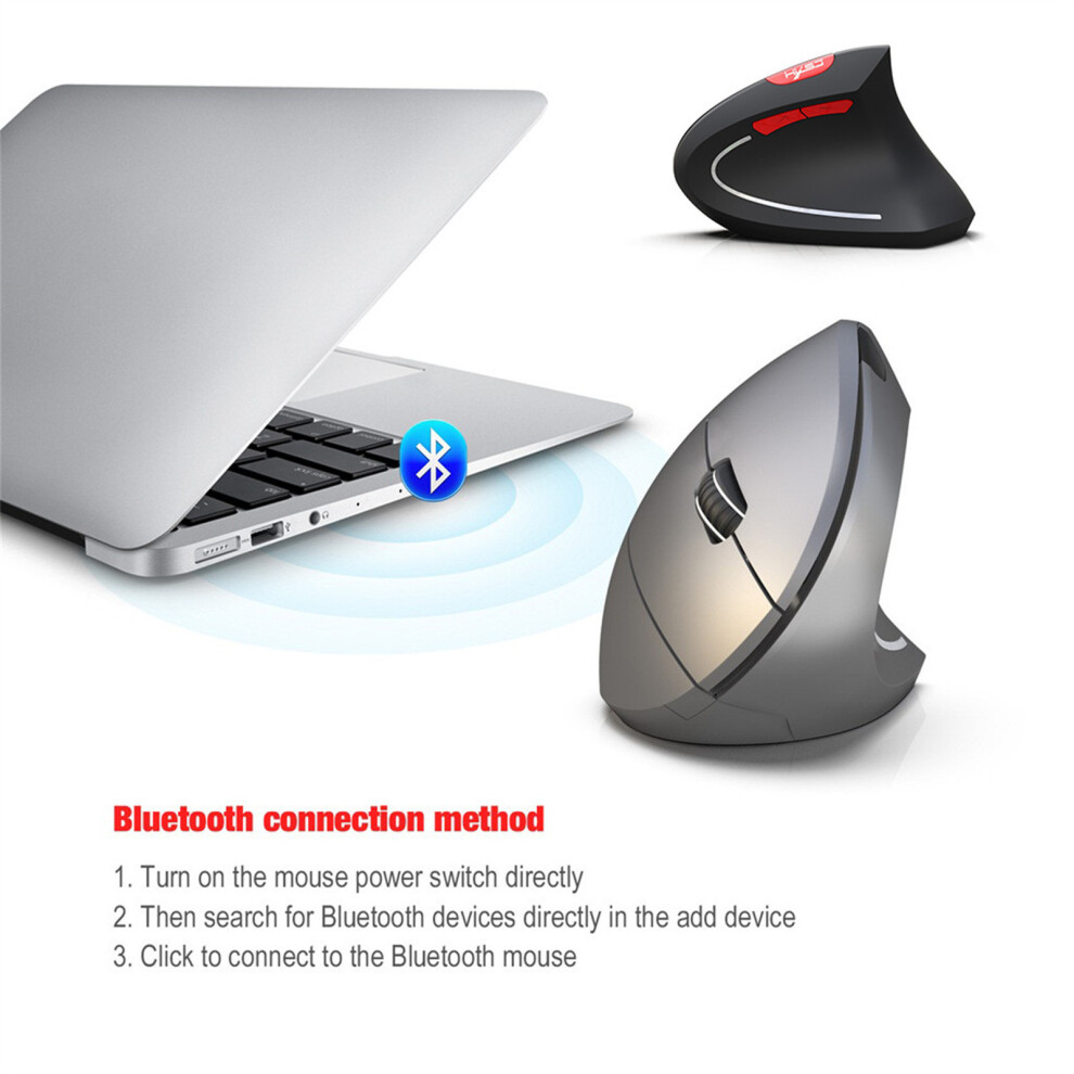 Jacenvly Clearance 2024 New Hxsj T29 Wireless Bluetooth 3.0 Mouse Ergonomic Design Vertical 2400Dpi Mice Easter Decor 9071309683042