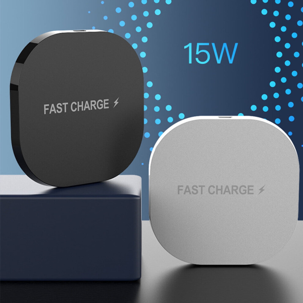 Viflosae Wireless Charger For Smartphones 15W Desktop Wireless Charger Ios & Android Electronics Gadgets Up To 40% Off 9071309684360