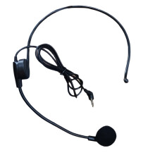 Cable Head-mounted Headset Microphone Flexible Wired Boom Amplifie Audio Equipment