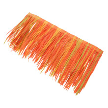 Artificial Thatch Roof for Garden with Realistic Grass Look Weatherproof Outdoor Maple Leaf Design