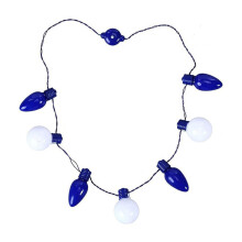 LED-verlichte Hanukkah-bedelketting, glinsterende lichtjes voor binnen en buiten, compatibel met Hanukkah-decoraties