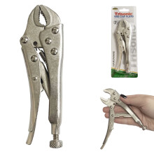 5.5" Curved Jaw Locking Pliers Heavy Duty Steel Clamp Locking Wrench Vise Grip