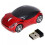 Ασύρματο ποντίκι αυτοκινήτου 2.4G USB, δροσερό σπορ αυτοκίνητο οπτικά ασύρματα 1