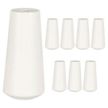 FOMIYES8pcs Embouts de tirette en bois pour stores vénitiens, boutons de tirette, embouts de cordon de suspension