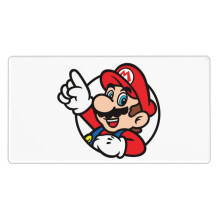 Tappetino per mouse Super Mario, tappetino per mouse da gioco, tappetino per mouse grande antiscivolo in gomma per lavoro, gaming e ufficio, 40 x 75