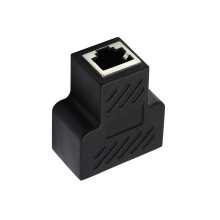 CSYANXING RJ45-Splitter für Kabelmodem-Sharing – jeweils ein aktiver Port für begrenzte Steckdosen