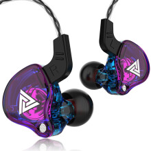 Écouteurs intra-auriculaires de sport Kiplyki avec commande filaire, microphone et caisson de basses pour téléphone portable