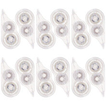 12Pcs Students White Out Correction Tape Practical Correction Tape Portable White Out Tape