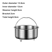 KERISTY Panier vapeur en acier inoxydable pour riz, autocuiseur