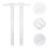 Guangmc 2x Transparent T-Square Rulers for Bow Framing & Drafting 2