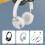 Support mural universel pour casque audio A2 4