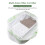 Tomfoto Cat Litter Filter Bag Drawstring Litter Sifting Liners Kitty Waste Litter Box Liners 6