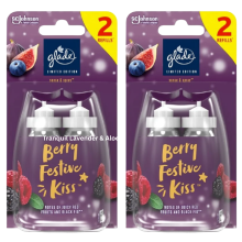 4 x Glade Sense and Spray Refill 18ml - Berry Festive Kiss