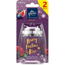 2 x Glade Sense and Spray Refill 18ml - Berry Festive Kiss