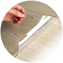 Clear Vinyl Floor Protector HeavyDuty PVC Carpet Mat Waterproof NonSkid Cut to Fit 130x800cm