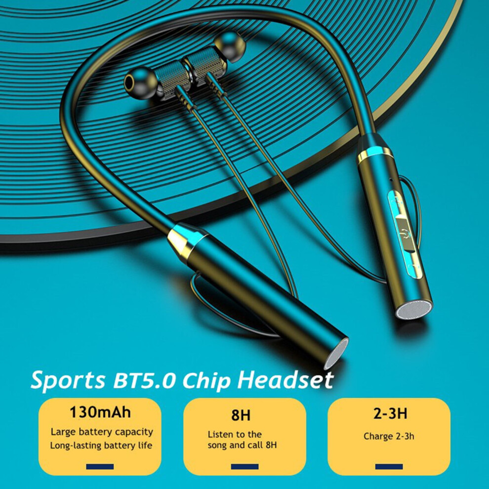 Susuchens Wireless Earbuds, Hd Hifi Stereo, Long Battery, Bluetooth 5.0, Magnetic Suction, Compatible With Iphone & Android Black 9395123894744