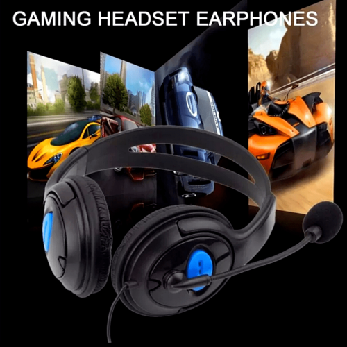 Audifonos Gamer και Microfono Para PS4PC Conector 3,5mm Auriculares con καλώδιο 2
