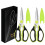 2Pcs Kitchen Scissors Set, compatible with Sharp Stainless Steel, Heavy-Duty & Versatile for Kitchen Use 1