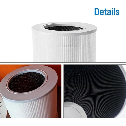 Air Purifier Filter 4 Compact Replacement for Xiaomi, PM2.5 Smart White Filter to Prevent Clogging 1