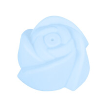 XIUH4PCS Herramientas de silicona para hacer pasteles, dulces y chocolates, utensilios de repostería DIY para rejilla de hielo y azúcar QQ (azul)