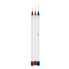 3 Pcs Nail Art Supplies Nail Manicure Pen Pedicure Set Acrylic Nail Brush Art Pen