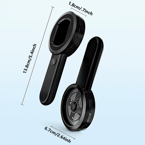 Ψηφιακό Μικροσκόπιο LCD 2" 100X με Φως, Φορητός Μεγεθυντικός Φακός για Παιδιά, 2