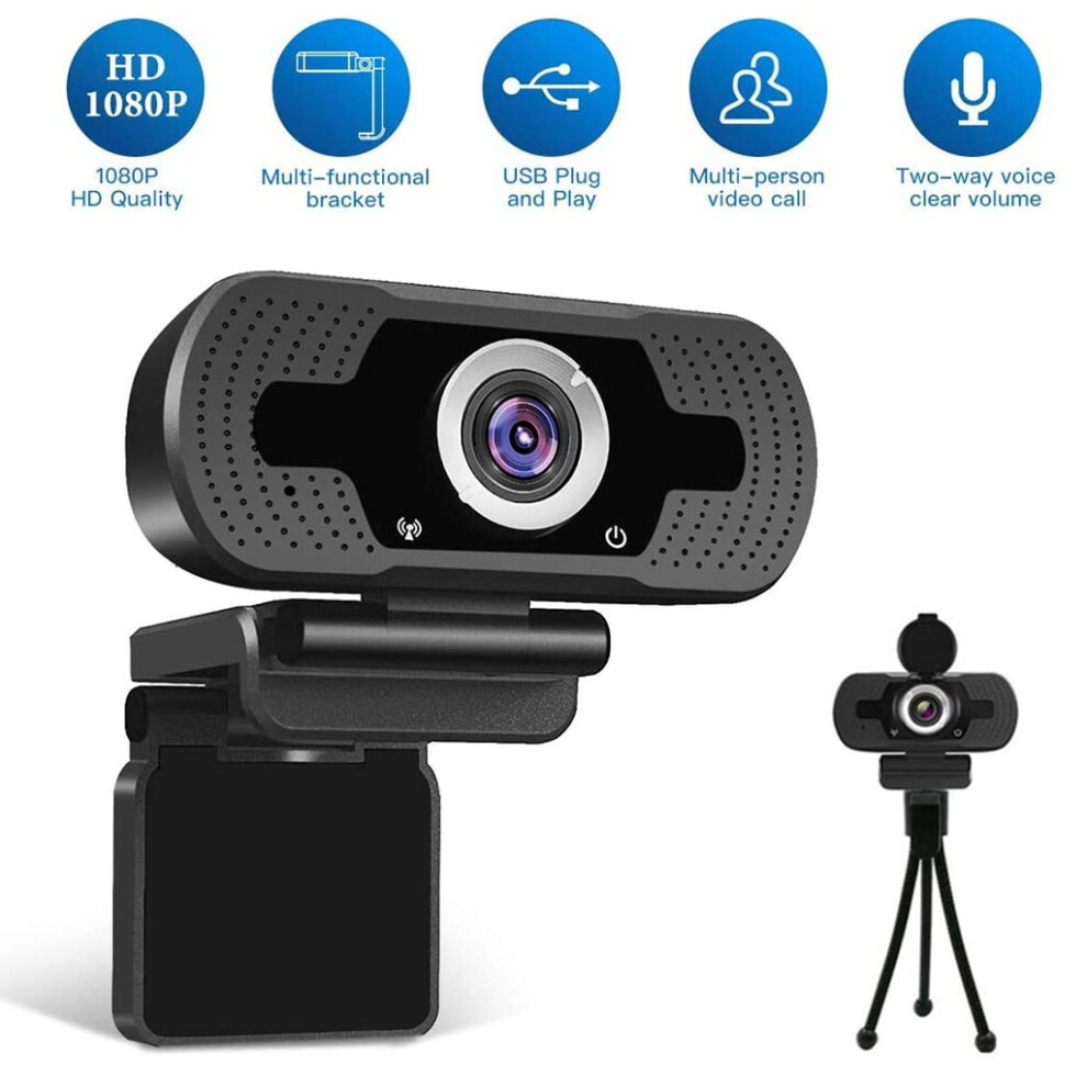 Full Hd 1080P Web Cam Desktop Pc Video Calling Webcam Camera With Microphone 9395123987972