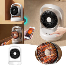Calefactor portátil mejorado de 2024, 1500 W, calentamiento rápido, ideal para sala de estar, dormitorio pequeño, con función de temporizador.