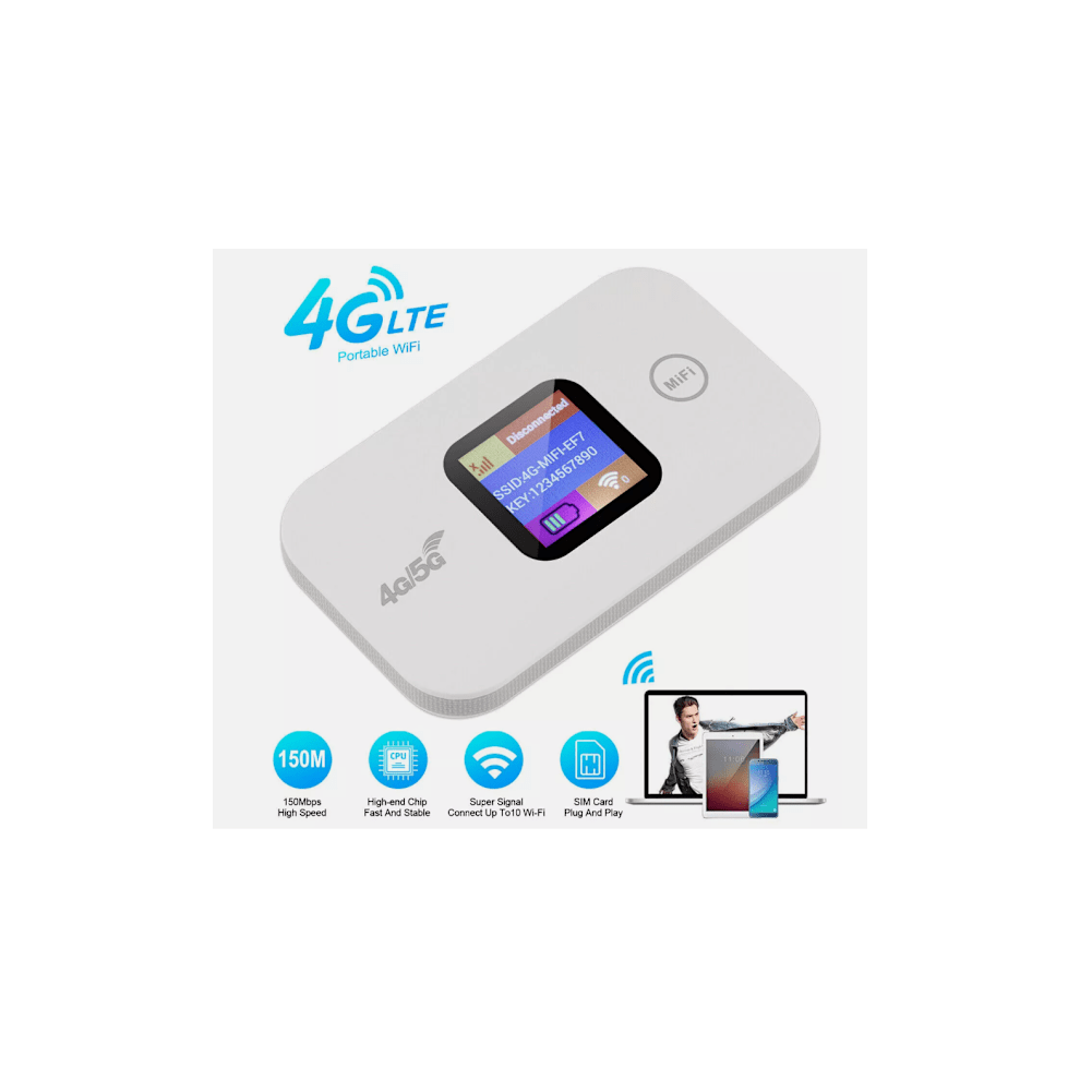 Mobile Wifi Router Portable 4G/5G Lte Router Mobile Wifi Hotspot 150 Mbps 9395123987859