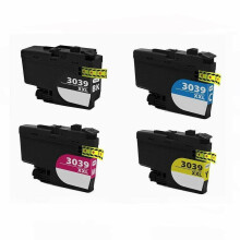 LC3039 Inktcartridges (4 stuks), hoge opbrengst, compatibel met Brother LC3039, LC3039BK en LC3039XXL, voor MFC-printers J5845DW, J5945DW, J6545DW en