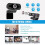Cámara web Full HD 1080p para PC de escritorio con micrófono para videollamadas. 4