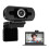 Cámara web Full HD 1080p para PC de escritorio con micrófono para videollamadas. 8