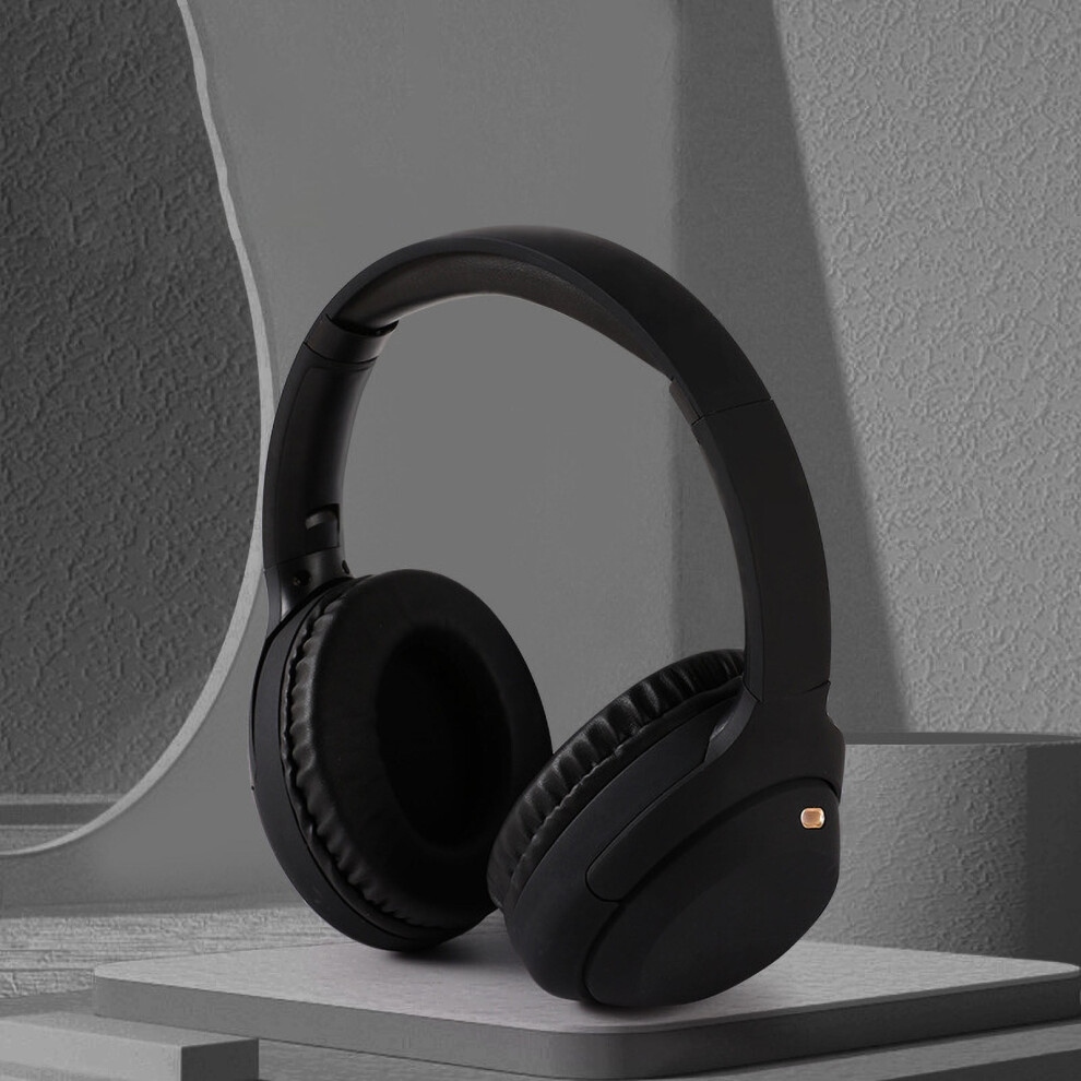 Avtoify Wireless Headset Foldable Headset Headphones Earphone Pluggable Card Universal Black 9395123988252