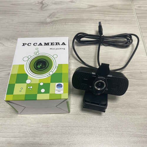 Cámara web Full HD 1080p para PC de escritorio con micrófono para videollamadas. 1