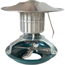 100W 220V Chimney Exhaust Fan with Quiet Operation Fits 920cm Flues for Fireplace and Stove
