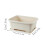 Window Box Planter with Drainage Holes and Removable Tray, Large Rectangular Flower Plant Pot 3