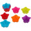 Silikone stjerneformet cupcakeholder/form (sæt med 24) 2