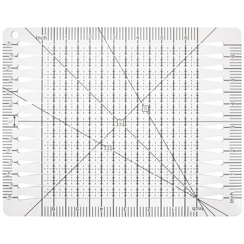 Patchworkliniaal, quiltliniaal, snijmal voor patchwork, naaibenodigdheden