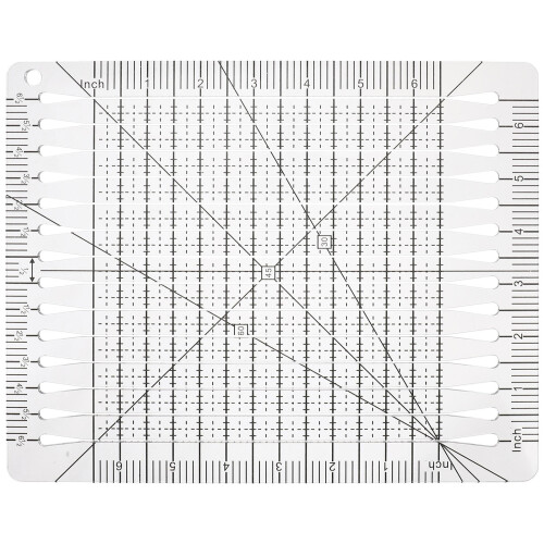 Patchworkliniaal, quiltliniaal, snijmal voor patchwork, naaibenodigdheden 1