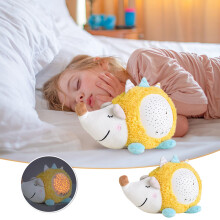 Projetor Baby Comfort Sky com Luz e Música, Boneco de Pelúcia para Presentear Crianças - Ideal para Noites de Natal e Inverno