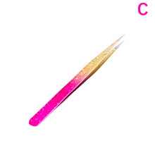 DEKAXID1 stuk wimperpincet ijsbloem antistatisch 3D nauwkeurig wenkbrauw- en wimperverlengingsbenodigdheden make-up pincet gereedschap
